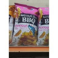 Whale Brand keropok Ikan BBQ / Onion Garlic DELICIOUS FISH CRACKER - TW kuantan