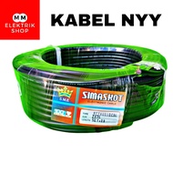 Black Stranded Cable Sible Black Nyy Hyo2x075mm 50 Yard SIMASKOT