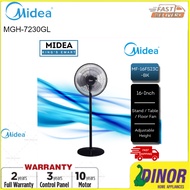 Midea Fan, Air Cooler &amp; Purifier  stand-fans 16" STAND FAN  MF-16FS18C-BK