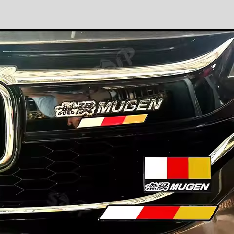 NEW JDM 3-Color Bar Sticker for Honda City Civic HRV Jazz GN2 GN5 Hatchback GM6 FB FC FE GD GE GK GK