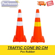 Safety Traffic Cone 90 cm Traffic Cone/ RubberLintas