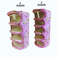 (Sarung) Cover tudung saji rak susun makanan food cover multilayer by Shafiyyah.sarban