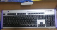 庫存品 KTNET 廣鐸 巨蟹座/薄式抗菌鍵盤 黑 PS2 有線鍵盤