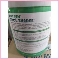 ๑ □ BOYSEN 5 Colors Cool Shades , Reflecting Heat / Init Roof Paint 4 Liters / Gallon