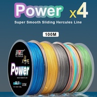 100M 4 Strands Braided Fishing Line Multifilament 8LB-100LB Carp Fishing Braided Wire Fishing Access