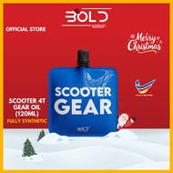 BOLD 120ml 4T Scooter Gear Oil 80w90 Fluid Fully Synthetic Minyak Hitam Gearbox Transmission Skuter