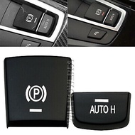 Matte Black Electronic Brake Button Cover Parking Button Decorative Sticker BMW BMW F01 F02 F10 F07 