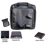 กระเป๋าใส่กลองไฟฟ้า รุ่น ✅Roland spd sx - spd sx pro  ✅Alesis strike Multipad ✅avatar pd 705 (แบบผ้า )