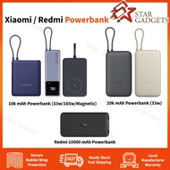 Xiaomi Powerbank  / 33W Powerbank /  Redmi Powerbank | 10000mAh / 20000mAh | Original New Set
