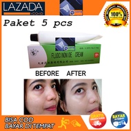 5 PCS Cream Salep Walet Fluocinonide Penghilang Flek Hitam Membandel Di Wajah Permanen - 10 gram