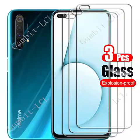1-3PCS Tempered Glass For Realme X50 5G Protective Film On RealmeX50 X 50 RMX2144 RMX2051, RMX2025 6