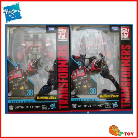 In stock Hasbro Transformers toys Studio Series SS-38 Optimus Prime Model Robot Collection Action Fi
