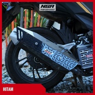 NSA COVER KNALPOT BEAT & SCOOPY DOFF SERIES TUTUP KNALPOT ALL BEAT PELINDUNG KNALPOT SCOOPY