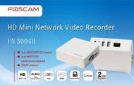 安防長官  FOSCAM mini NVR FN3004H 監控錄影機 1080P 4路 可當私人雲儲存