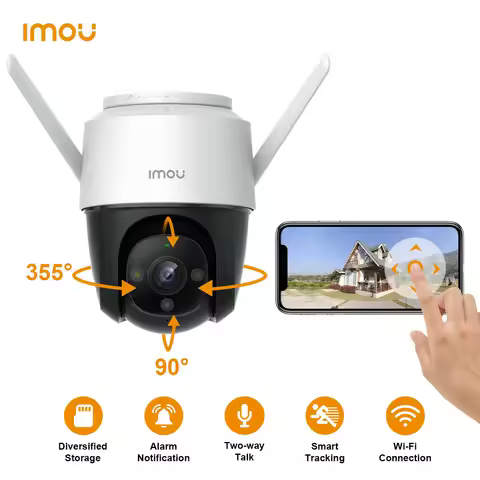 IMOU Cruiser 2MP Outdoor Camera 360° PTZ Smart color Night Vision Wi-Fi IP66 Human Detection IP Surv