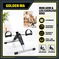 Exercise Bike Cycle Pedal Senaman Latihan Fitness LCD Display Mini Rehab Cycling With Pedal