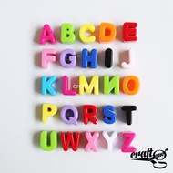 Large Thick Paracord Alphabet Letter Beads (1 Pound)