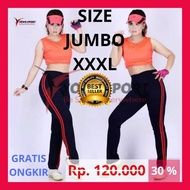 Bigsize JUMBO Women's Sports Aerobics Long Pants