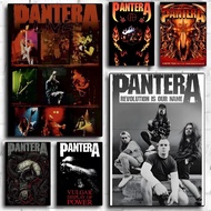 Poster Konser Muzik Pantera Klasik HD Seni Dinding Lembing Tahan Air Hiasan Rumah Bilik Tinggal Bili