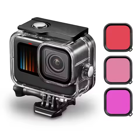 GoPro Hero 11 10 9 Black Waterproof Case Housing Diving Protective Underwater Dive Cover 60M For Go 