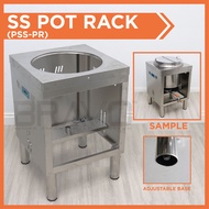 Stainless Steel Big Stock Pot Rack/ Commercial Soup Pot Rack Only