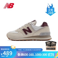 NEW BALANCE女鞋574系列复古简约百搭舒适轻便休闲鞋运动鞋WL574RCF 36