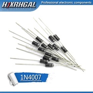 100PCS 1N4007 4007 1A 1000V DO-41 High quality rectifier diode IN4007 1N4007