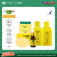 (FACE Package) THE FACE Temulawak Day and Night Cream | Toner | Serum | Facial wash | Tamanu Oil