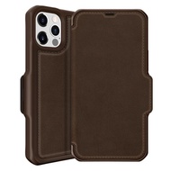[Clearance] ItSkins HYBRID // FOLIO  - BROWN with Real Leather (ฝาเปิด-ปิด) เคสสำหรับ iPhone 11 Pro