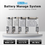 Heltec lifepo4 bms 24v 6s bms 7s8s 10S li ion balanced 18650 30A 50A 60A 80A lithium battery protetc