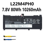 L22M4PH0 7.8V 80Wh 10260mAh Laptop Battery For Lenovo YOGA BOOK 9 13IRU8 Series L22B4PH0 L22C4PH0 L2