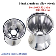 5 inch GO KART wheel rear 11X7.10-5 front 10X4.50-5 Wheel Rim for KARTING ATV UTV Racing Golf Buggy 