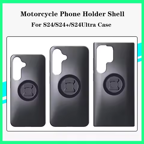 Motorcycle Bracket Mobile Phone Protection Case Anti Vibration Protection for Galaxy S24 S24+ S24Ult