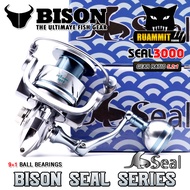 รอกตกปลา รอกสปินนิ่ง BISON SEAL SERIES (มีให้เลือกหลายเบอร์)