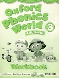Bundanjai (หนังสือเรียนภาษาอังกฤษ Oxford) Oxford Phonics World 3 Workbook (P)