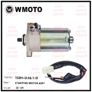 STARTER MOTOR ASSY - WMOTO - EZ 125i/ EZ 125 - P/NO. 150H-D.06.110 (100% ORIGINAL WMOTO PARTS)