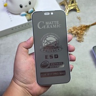 Hans- Tempered CRM SPY GOOGLE PIXEL 8 PRO 7A 7 6A 6 5A 5 4A 4 Cannot See From the Side Tempered Glas