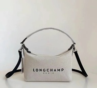 全新🌸 Longchamp 新款帆布腋下包