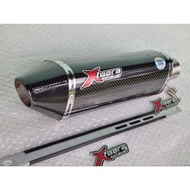 Original Knalpot Racing Nmax Aerox Pcx 150 Pcx 160 Vario 150 Vario 160 Xmax fullset Suara Bass Empuk