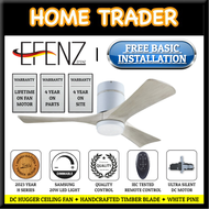 【 FREE BASIC INSTALL 】✦ EFENZ ✦ DC CEILING FAN ✦ HANCRAFTED TIMBER BLADE ✦ BALSA ✦ CEDAR ✦ CYPRESS ✦ WHITE PINE