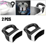 ⭐A_A⭐ 2 x Bakelite Metal Pressure Pan Cooker Steamer Sauce Pot Replacement Side Handle