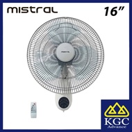 Mistral 16" Wall Fan with Remote Control MWF1631R