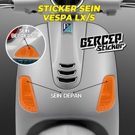 Vespa LX Turn Signal Light Sticker / S 125/150 | Vespa LX Turn Signal Light Protector Sticker / S 12