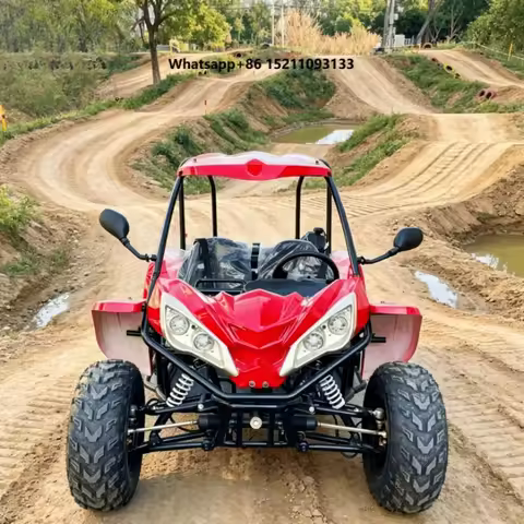 Go Kart Todo Terreno 200cc with Rear View Mirror Youth Rider