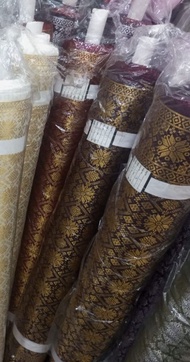 Bahan Kain Songket Palembang Meteran Motif Terbaru