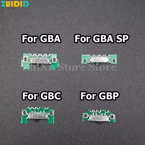 1Pc Power ON OFF Power Switch Button For GBA GBC GBP GBA SP Games Console For GBA SP Color Pocket Co