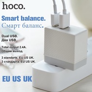 HOCO C23A 5V 2.4A Universal Dual USB Adapter Wall Charger