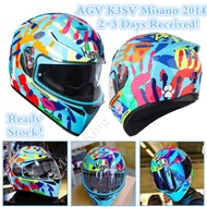 Helm AGV Full Face AGV K3SV Misano 2014 Misano Hand Helm Full Face