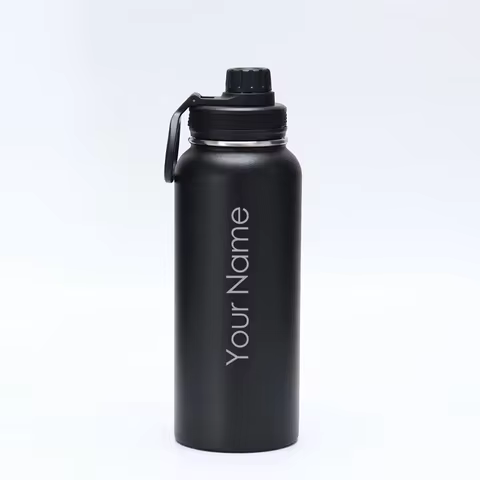 Custom Water Bottle 1000mL 1200mL 1900mL 3800mL 32oz 40oz 64oz 128oz Outdoor Large Capacity Vacuum S