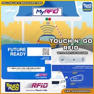 Touch ‘n Go Self Fitment (DIY) RFID Tag Sticker RFID TnG RFID Add Variation RFID Holder